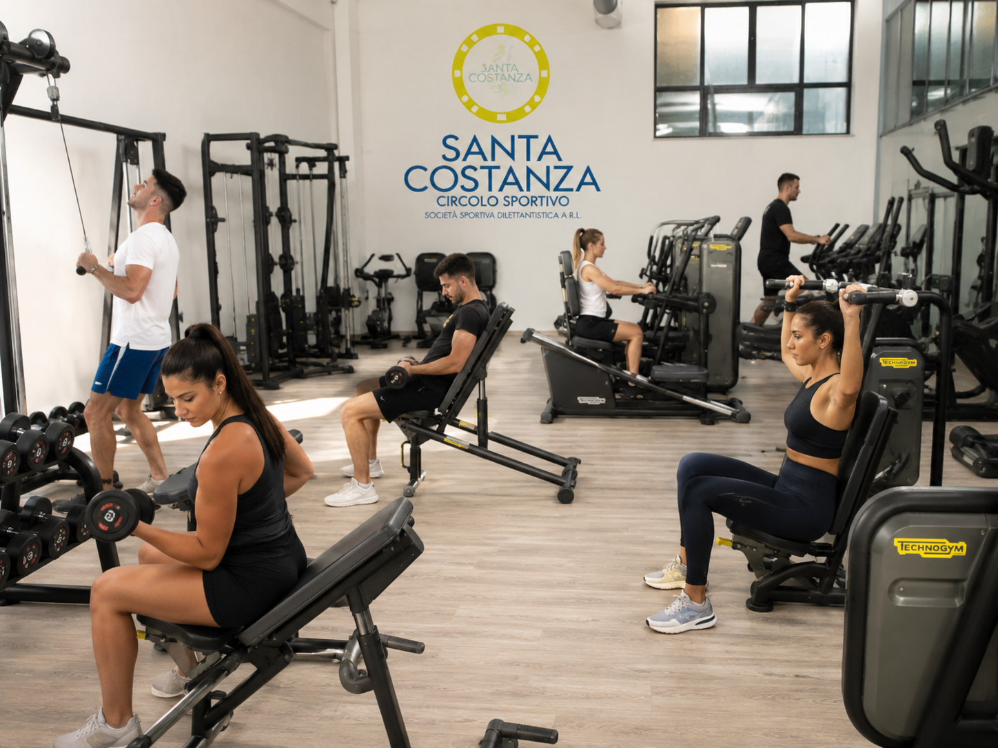 Sala fitness Santa Costanza
