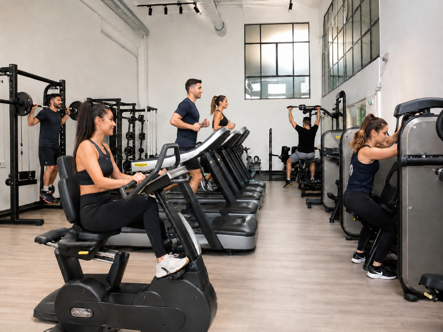 Sala pesi e cardio del Santa Costanza